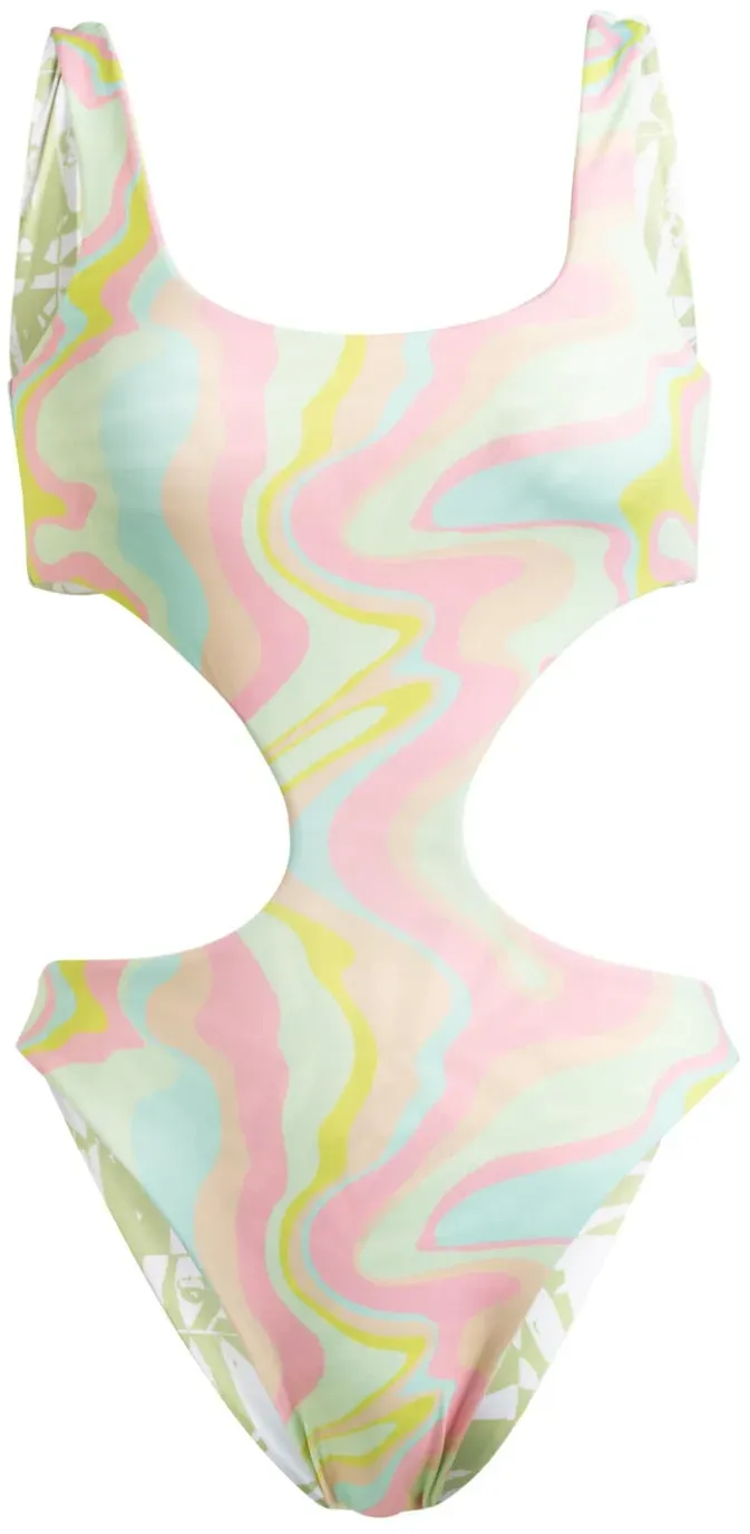 Roxy Badeanzug »Tropics Hype« Roxy Ambroisia Swirl Swim XL