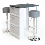 Vicco Bartisch 57 x 80 cm Anthrazit/Weiß