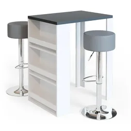 Vicco Bartisch 57 x 80 cm Anthrazit/Weiß