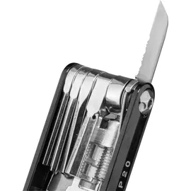 Topeak Mini P20 Multitool schwarz, 20 Funktionen
