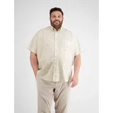 Lerros Kariertes Kurzarmhemd Weiß 6XL