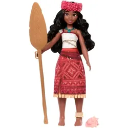 MATTEL JBT61 Disney Vaiana 2 Singende Vaiana-Abenteuerpuppe mit Accessoires, Singt „We're Back“ In 4 Sprachen