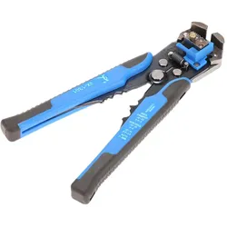Multifunktionale automatisch einstellbare Kabel-Abisolierzange, Crimp-Werkzeug, Schälzange blau