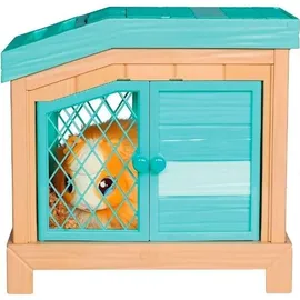 Little Live Pets Mama Surprise Meerschweinchen mit Stall und 3 Überraschungsbabys