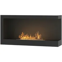 SOLOLED Corner 900 Right SimpleFire Bioethanol-Einbaukamin mit Glas