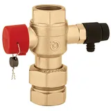 CALEFFI Kappenventil für Ausdehnungsgefäß mit Entleerung 1 1/4"
