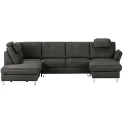 Mein Sofa bold Wohnlandschaft  Veit , grau , Maße (cm): B: 305 H: 90 T: 200.0