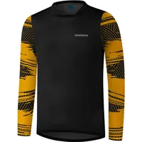 Shimano MYOKO L.S. Long Sleeve Jersey Mustard Yellow