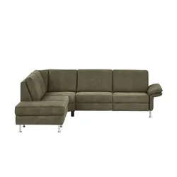 Diva Ecksofa  Diva ¦ grün ¦ Maße (cm): B: 275 H: 85 T: 235