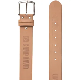 Camp David Herren Gürtel aus Leder, mit allergikerfreundlicher Dornschließe