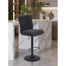 Hela Barhocker LENI 44 x 102 x 57 cm Schwarz