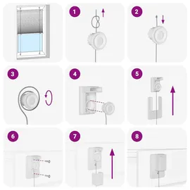 vidaXL Plissee Schwarz 70x150 cm Stoffbreite 69,4 cm Polyester