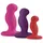 Nexus G-Play Trio Wiederaufladbares Analvibrator-Set - Gemischte Farben