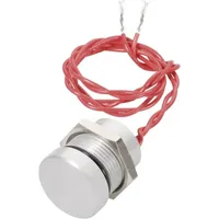 APEM PBAR2AF0000 PBAR2AF0000 Piezotaster 24V DC/AC 0.2A 1 x