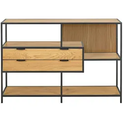 Ebuy24 Seaford Regal 2 Schubladen 3 Regale Natur.