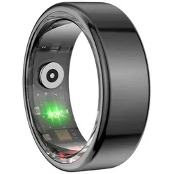 Colmi R02 Smart Ring, überwacht Herzfrequenz, Schlaf & Blutsauerstoff, Schrittzähler, schwarz, 9
