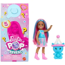 Barbie Chelsea Pop Reveal Shakes-Serie Puppe mit Duft und Farbwechsel (Stile können abweichen)