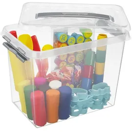 SUNWARE Aufbewahrungsbox Q-Line 30 x 20 x 22 cm 20-tlg. transparent