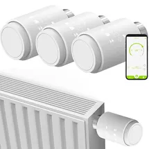 Revolt ZigBee-Heizkörperthermostate 3 St. mit Display