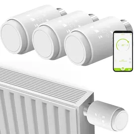 Revolt ZigBee-Heizkörperthermostate 3 St. mit Display