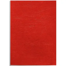 Fellowes Präsentationsdeckblatt A4 Rot 25 St.