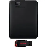 Western Digital Elements Portable 2 TB USB 3.0 schwarz