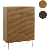 Mendler HWC-N78 115 x 80 x 35 cm natur / braun