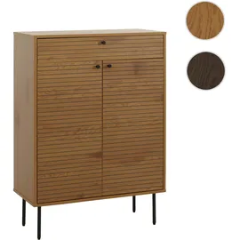 Mendler HWC-N78 115 x 80 x 35 cm natur / braun