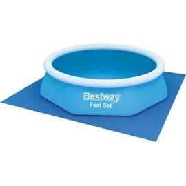 BESTWAY Flowclear Bodenplane blau 274x274 cm