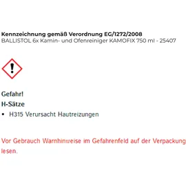 Ballistol Kamin- & Ofenreiniger 750 ml