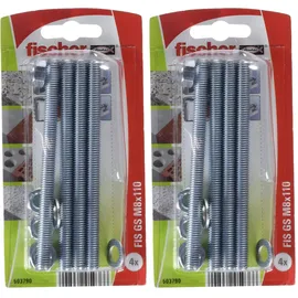 Fischer Gewindeanker FIS GS M8 x 110 K 4 Stück