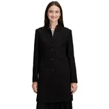 Betty & Co Blazermantel mit Knöpfen Schwarz | 42