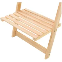 vidaXL Leiterregal 41,5 x 30 x 176 cm Beige