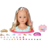 Zapf Creation BABY born Sister Styling Head Princess, Schmink- und Frisierkopf