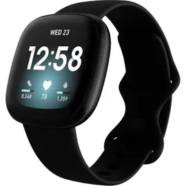 Fitbit Versa 3 schwarz/aluminium schwarz