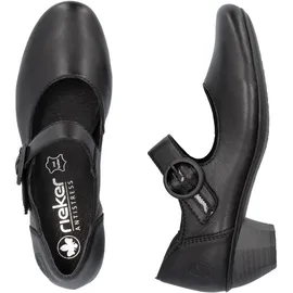 Rieker Damen Halbschuhe für Damen, schwarz 37