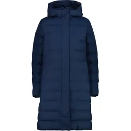 CMP WOMAN Coat FIX Hood blue ink