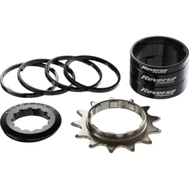 Reverse Components Single-Speed Umbaukit Kassette Schwarz