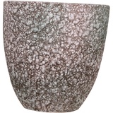 tegawo Keramik-Übertopf Vulcano Ø 13,5 cm x 13 cm Dunkelgrün