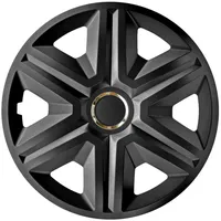 NRM Radkappen FAST, 16 in Zoll, (4-St) Universal Radkappen Radzierblenden 4 Stück 16" grau