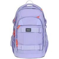 Lässig Schulrucksack mit Reflektoren und höhenverstellbarem Rückenteil/School Backpack Bold Lavender