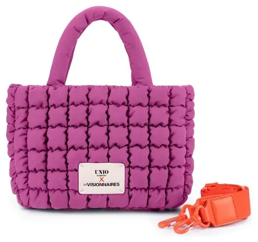 LES VISIONNAIRES Unio Cortina S Handtasche 34 cm  rosa