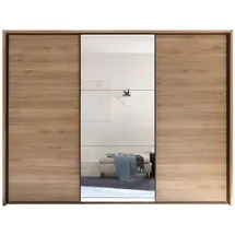 mömax Schwebetürenschrank Rabina 270 x 210 x 60 cm Braun