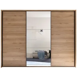 mömax Schwebetürenschrank Rabina 270 x 210 x 60 cm Braun