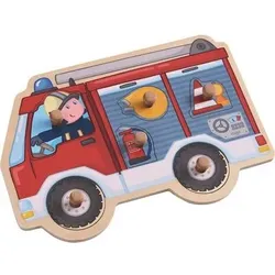 HABA 304594 Greifpuzzle Feuerwehrauto