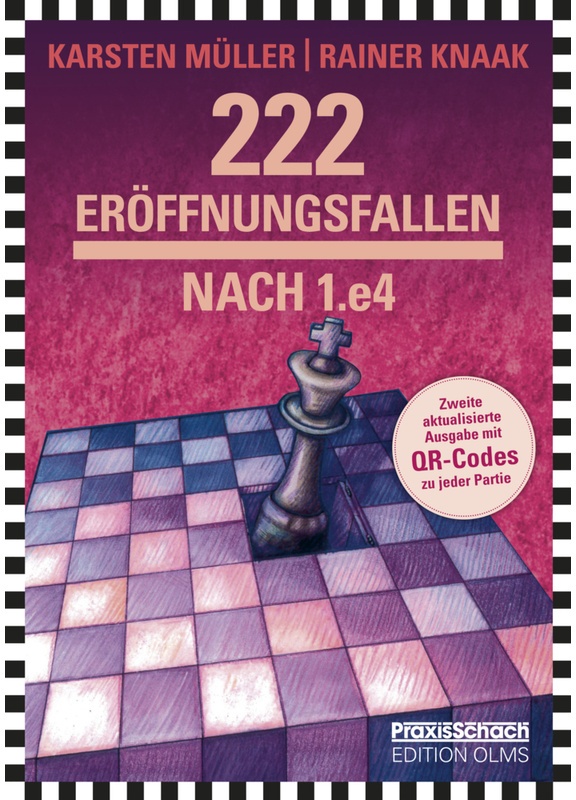 222 Eröffnungsfallen Nach 1.E4 - Rainer Knaak, Karsten Müller, Kartoniert (TB)