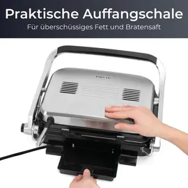 Klamer Kontaktgrill 7 Programme 2100W schwarz