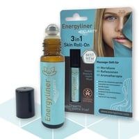 Energyliner CLARITY Soforthilfe bei Stressgefühl(VEGANE ZERTIFIZIERTE NATURKOSMETIK) Massageroller mit ausführlicher Anwenderbroschüre für professionelle Massagen und hochwertigsten Ölkombinationen