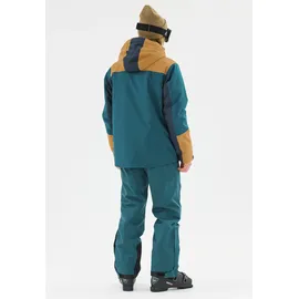 Whistler Kingland Skijacke Blau/Braun/S Petrol S