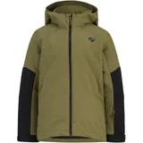 Ziener AGIMO Ski-Jacke/Winterjacke | warm, atmungsaktiv, wasserdicht, deep olive, 128